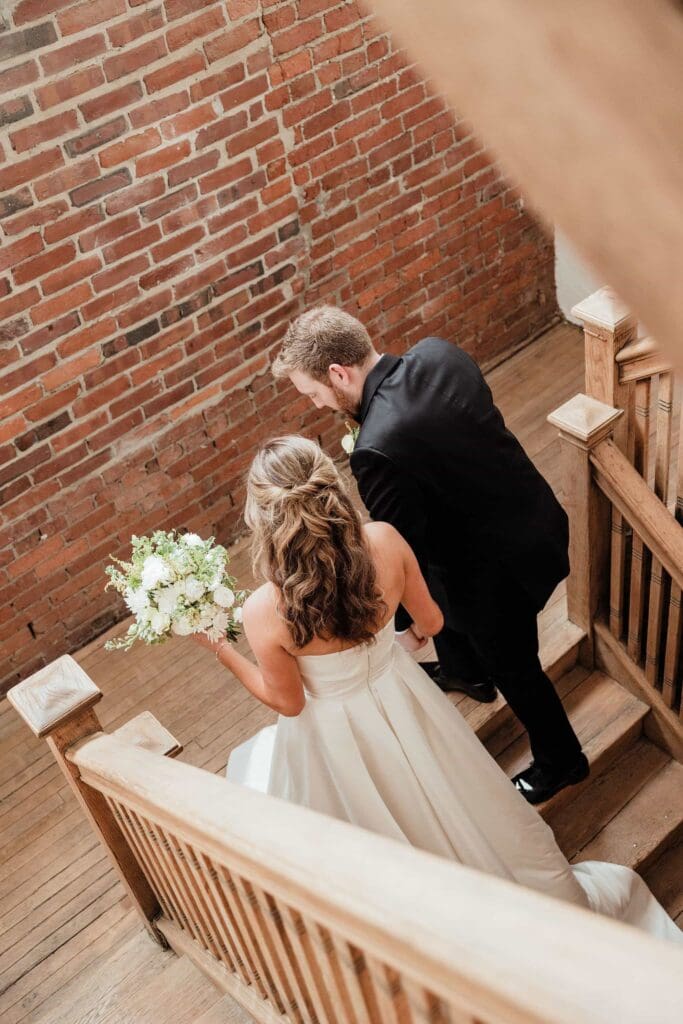 Couple at Room With a View Nashville Wedding Venue