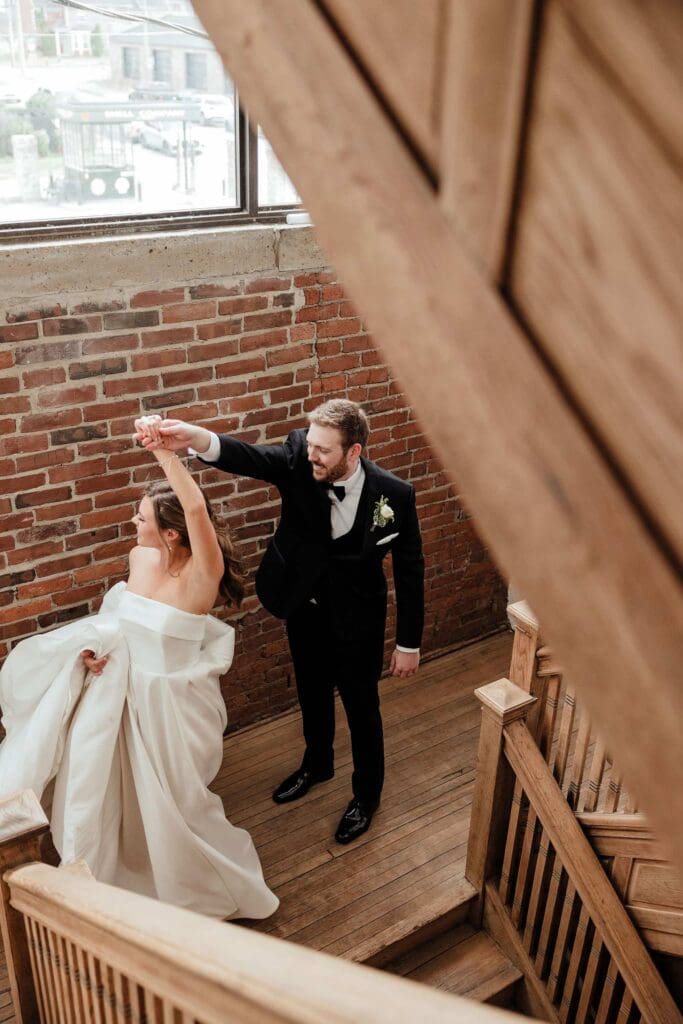 Couple at Room With a View Nashville Wedding Venue